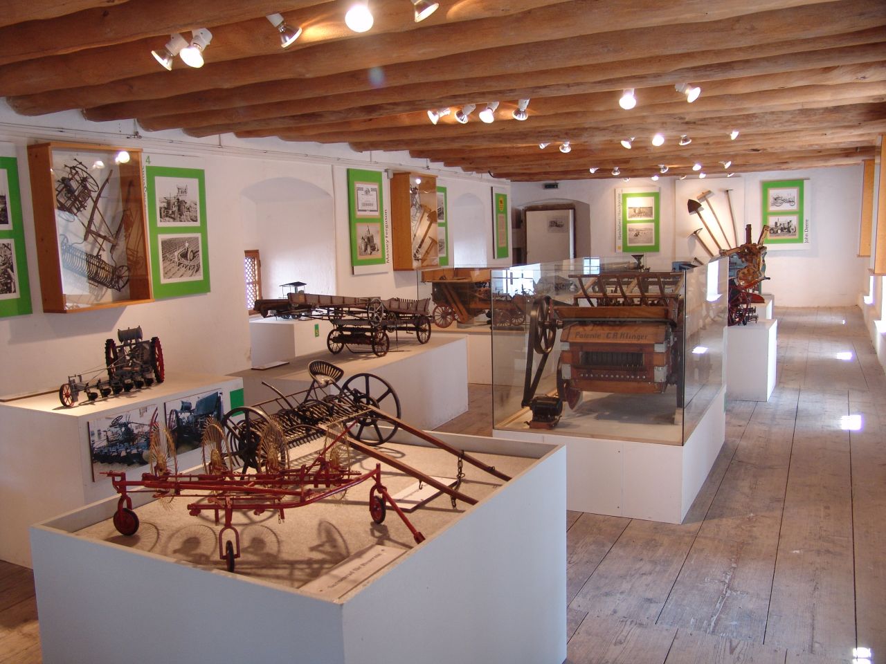 Österreichisches Landwirtschaftsmuseum Leiben, Innenansicht